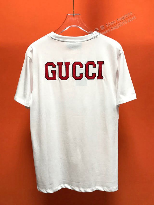 Gucci男T恤 2020新款短袖衣 男女同款 最高品質 古奇女款短袖  tzy2561